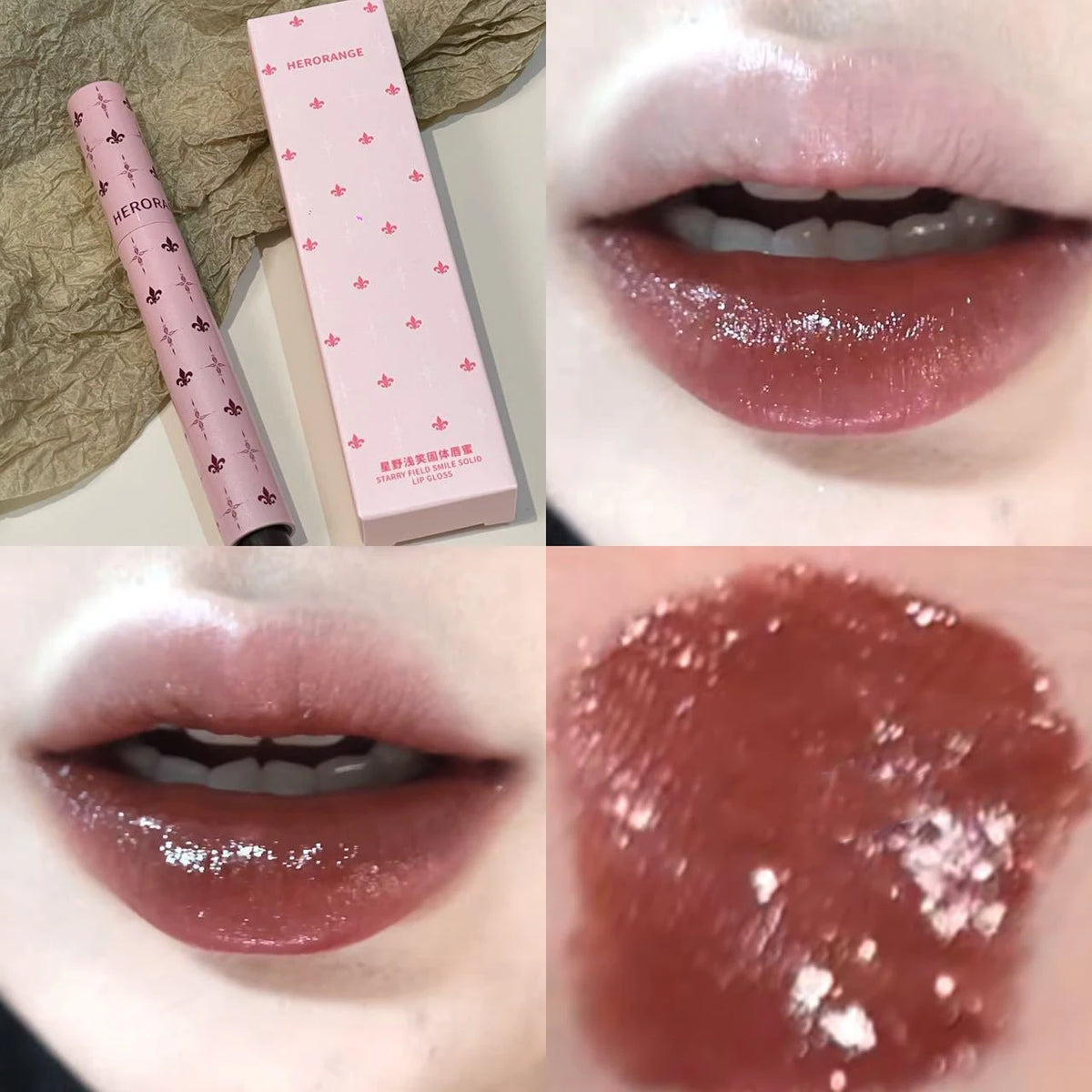 Solid Lip Jelly Gloss – Hydrating Mirror Finish Lip Color