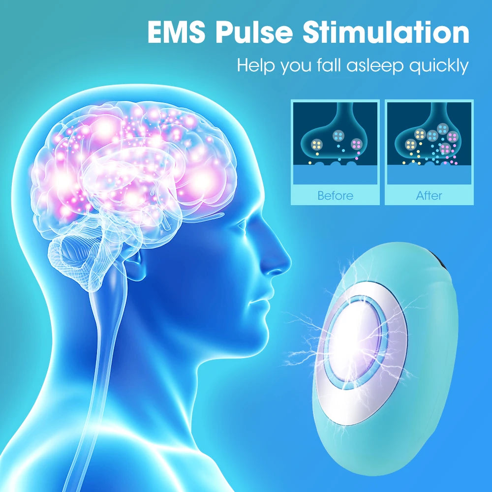 EMS Micro-Current Handheld Sleep Aid Device | 15 Gears Sleep Aid Device PRIMED
