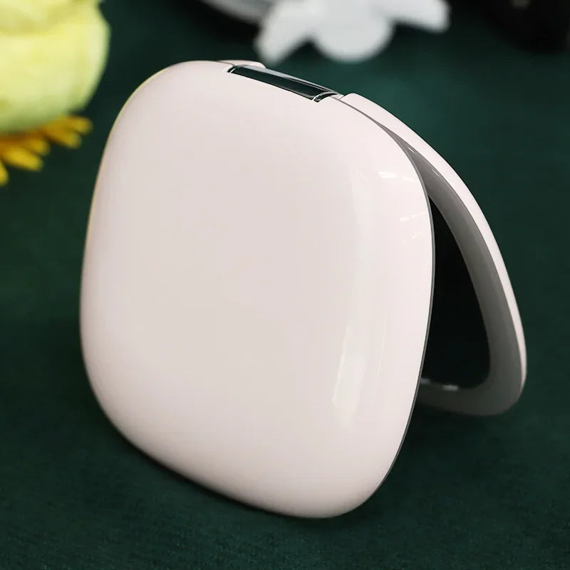 LED Compact Makeup Mirror 1X/10X Magnifying Portable Vanity LED Vanity Mirror PRIMED Pink