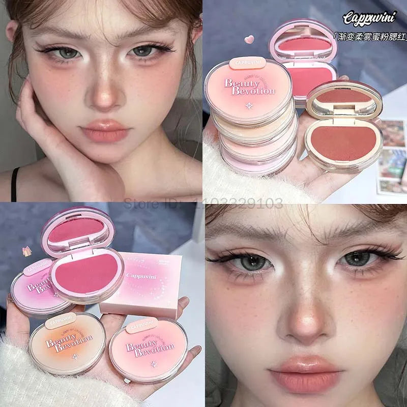 Soft Mist Blush Palette – Matte Cheek Tint & Contour