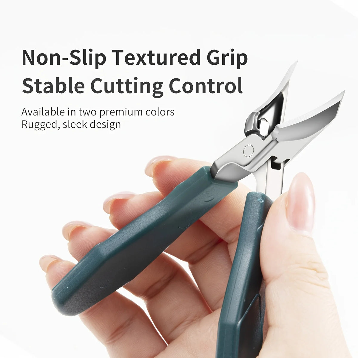 Stainless Steel Pointed Slanted Nail Clipper | Manicure Trimmer