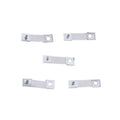 5 Pcs Metal Pendulum Springs for Antique Mechanical Clocks Clock Parts PRIMED Silver 5pcs