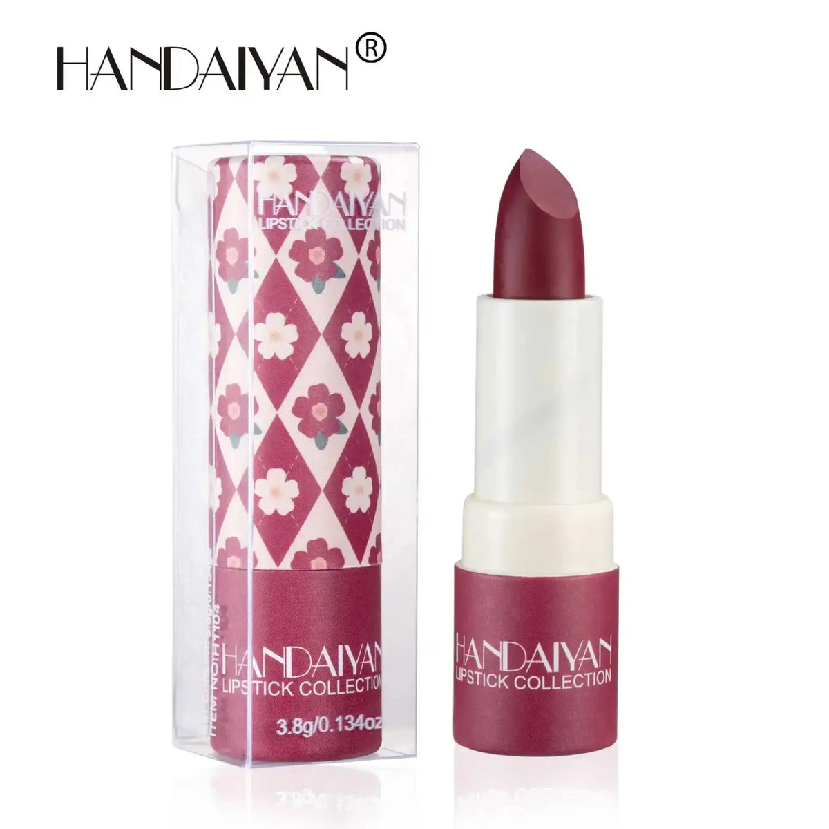 Handaiyan Velvet Matte Lipstick – 8 Colors, Waterproof Matte Lipstick PRIMED