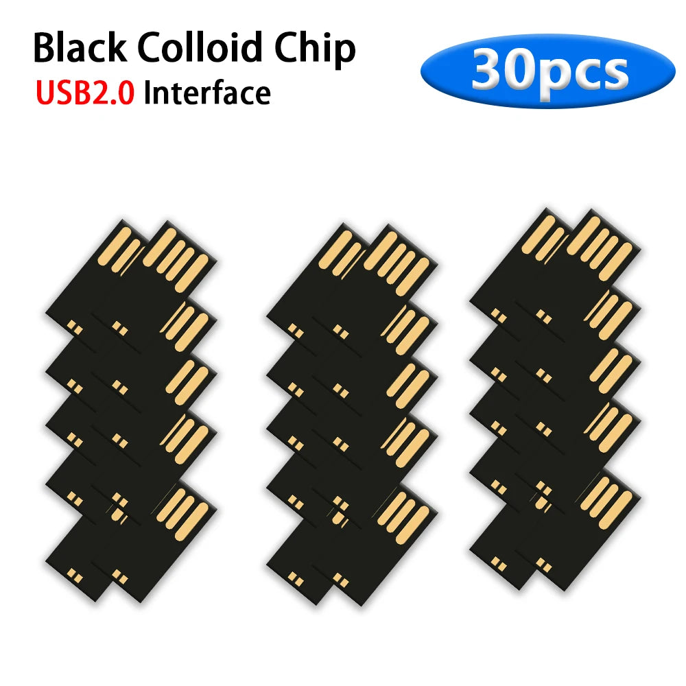 KAWEIDA Bulk USB 2.0 Flash Drive Chips 1GB–128GB | 10–100 Pcs