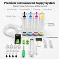 CISS Ink Kit for HP 302 XL Deskjet 2130 3630 OfficeJet 4650 4-Color CISS Ink Refill Kit PRIMED Default Title
