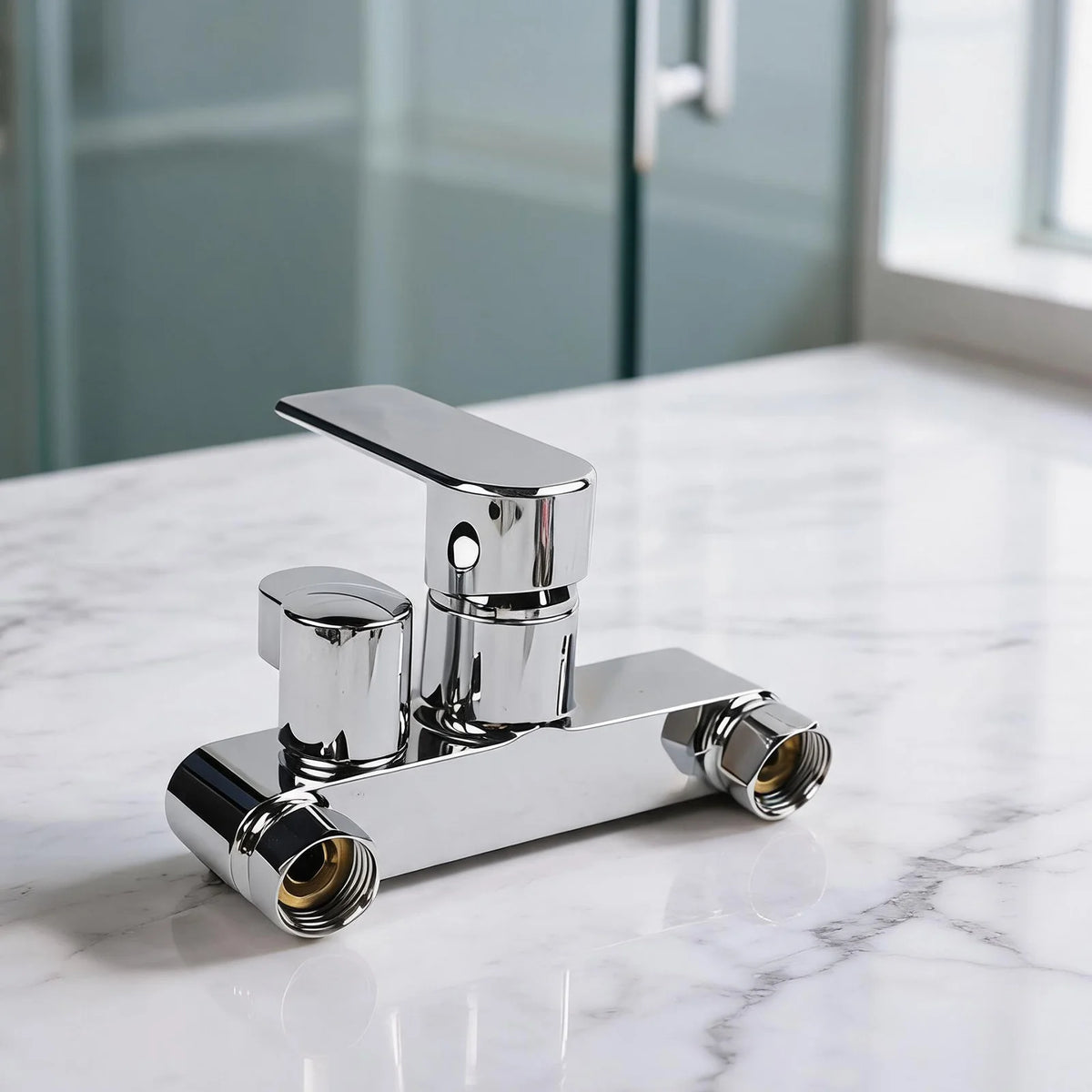 Solid Copper Shower Mixer Faucet | 3-Function Hand Shower