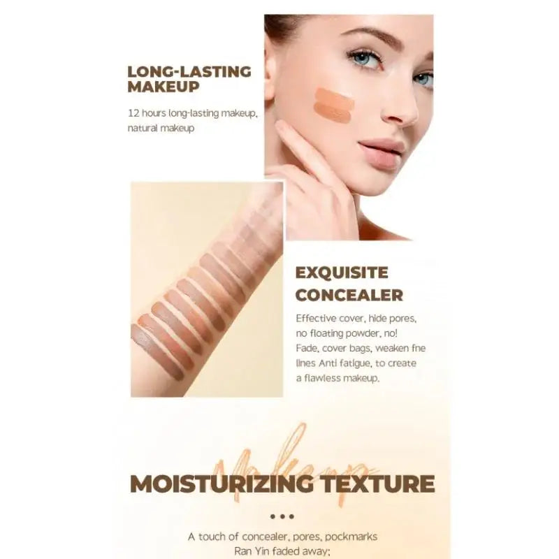 Langmanni Full Coverage Liquid Concealer – Matte Finish