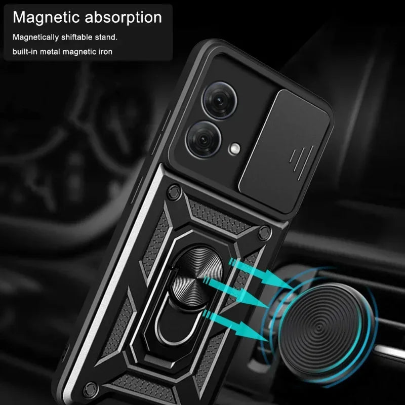 Armor Shockproof Case Motorola G Series – Ring Holder Phone Armor Case PRIMED