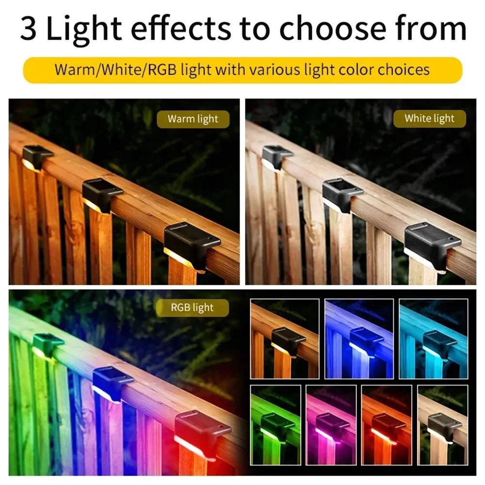 Waterproof LED Solar Deck Lights – Outdoor Fence Wall Lamp Solar Outdoor Light PRIMED