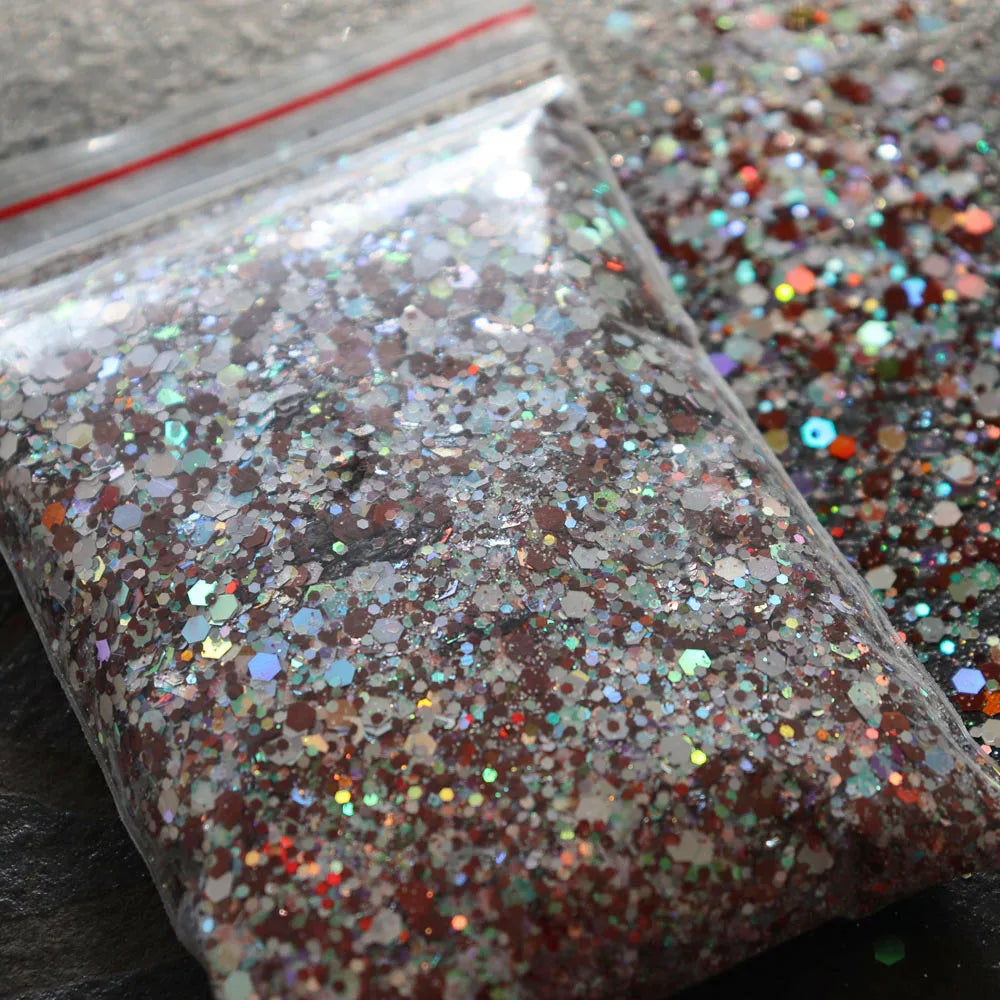 MAFANAILS 20g Diamond Pigment Nail Glitter Powder – 6 Colors