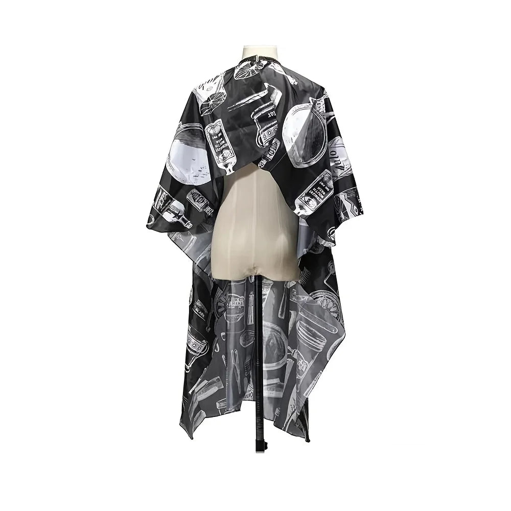 Professional Waterproof Barber Cape – Non-Stick Styling Bib Barber Cape PRIMED