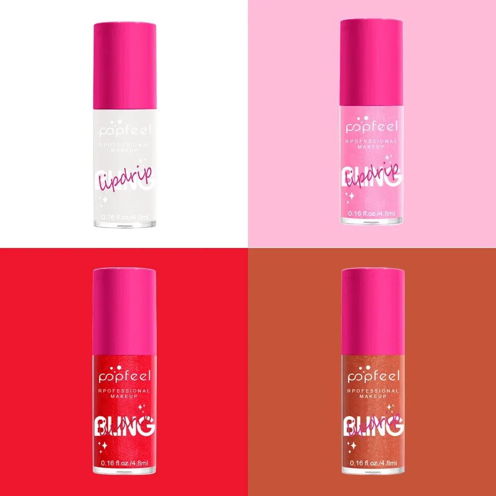 Popfeel Diamond Color Changing Lip Gloss & Moisturizing Tint