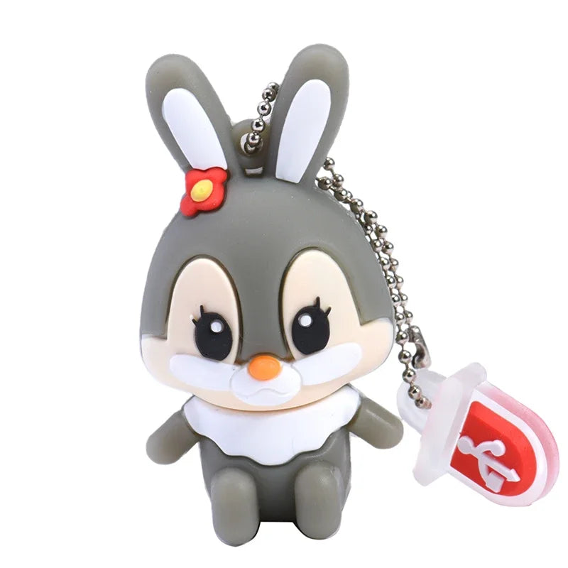 Panda USB 2.0 Flash Drive with Keychain – Kids Gift 4–64GB USB Flash Drive PRIMED 8 GB With Key Chain -A