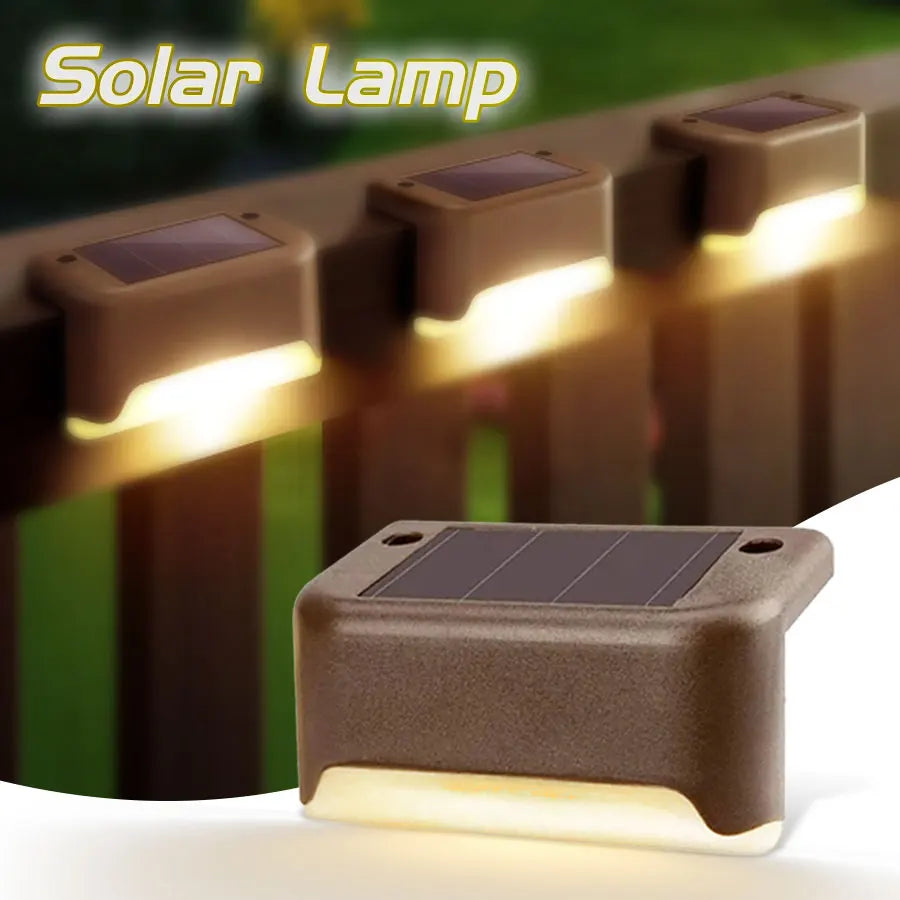 Waterproof LED Solar Deck Lights – Outdoor Fence Wall Lamp Solar Outdoor Light PRIMED