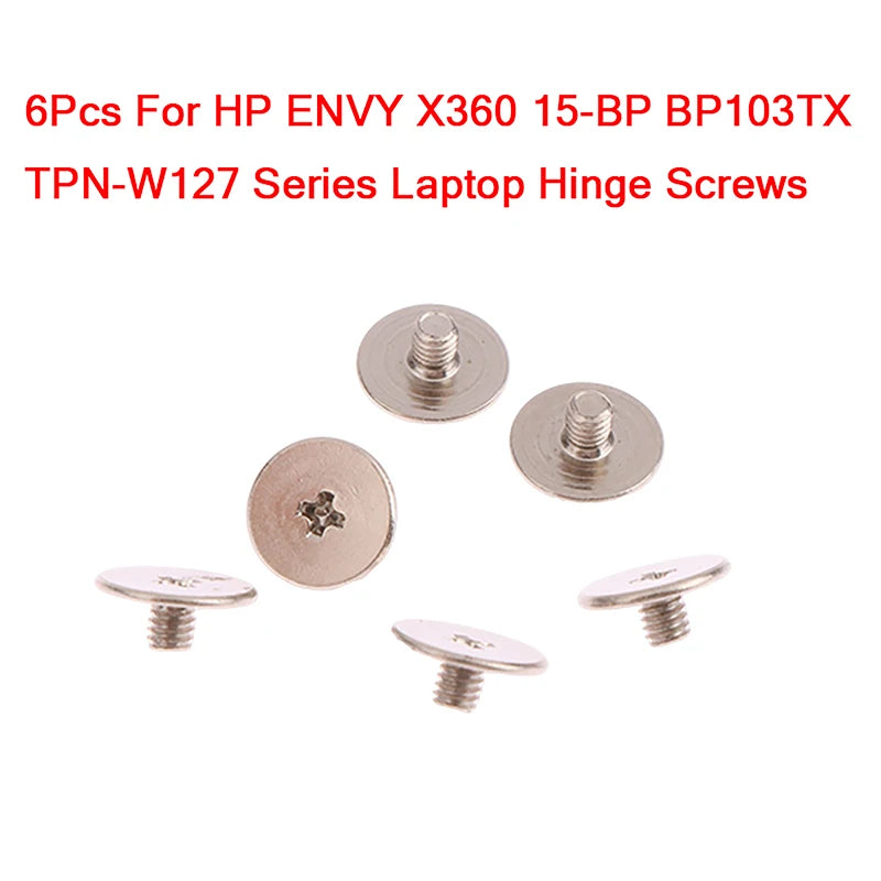 M3 Hex Socket Screws for HP ENVY X360 15-BP Hinge – 6 Pack Laptop Replacement Screws PRIMED
