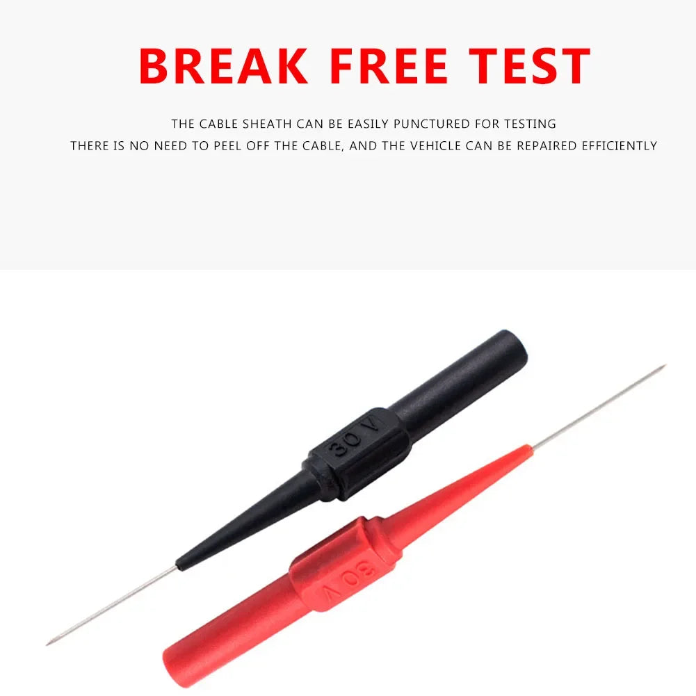 Multimeter Probe Test Leads 30V 1A – Stainless Steel Needles Multimeter Test Leads PRIMED
