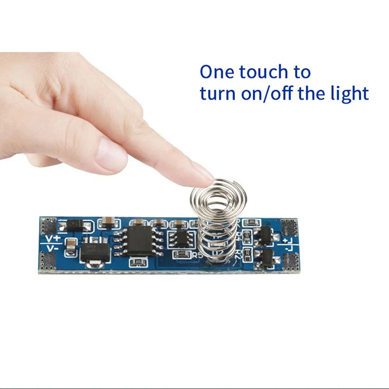 Touchless IR Hand Wave Sensor Switch 5V 12V 24V Dimmable 3A