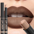 DUNUF 2-in-1 Gradient Lip Liner Lipstick Pen – Matte Velvet Lip Liner Lipstick PRIMED 04 1.5g