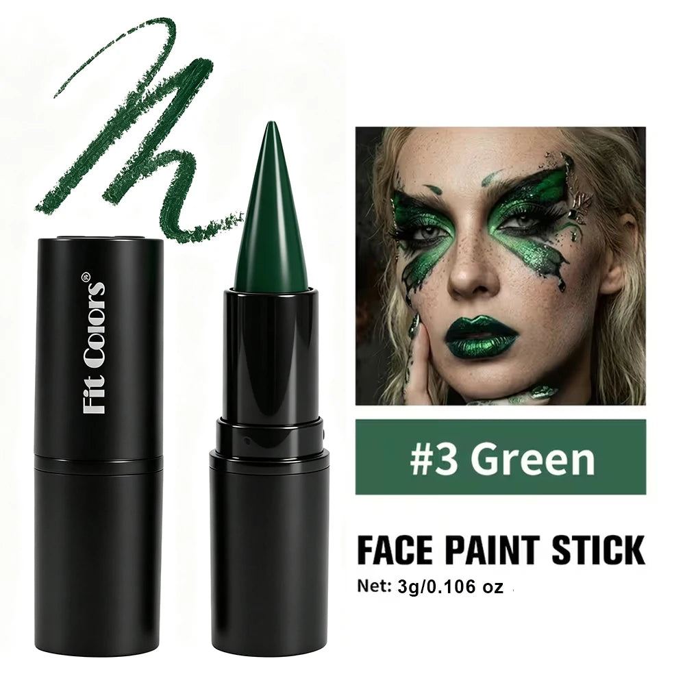Halloween Face & Body Paint Stick – Waterproof Cosplay Lipstick Face & Body Paint PRIMED 03 3g