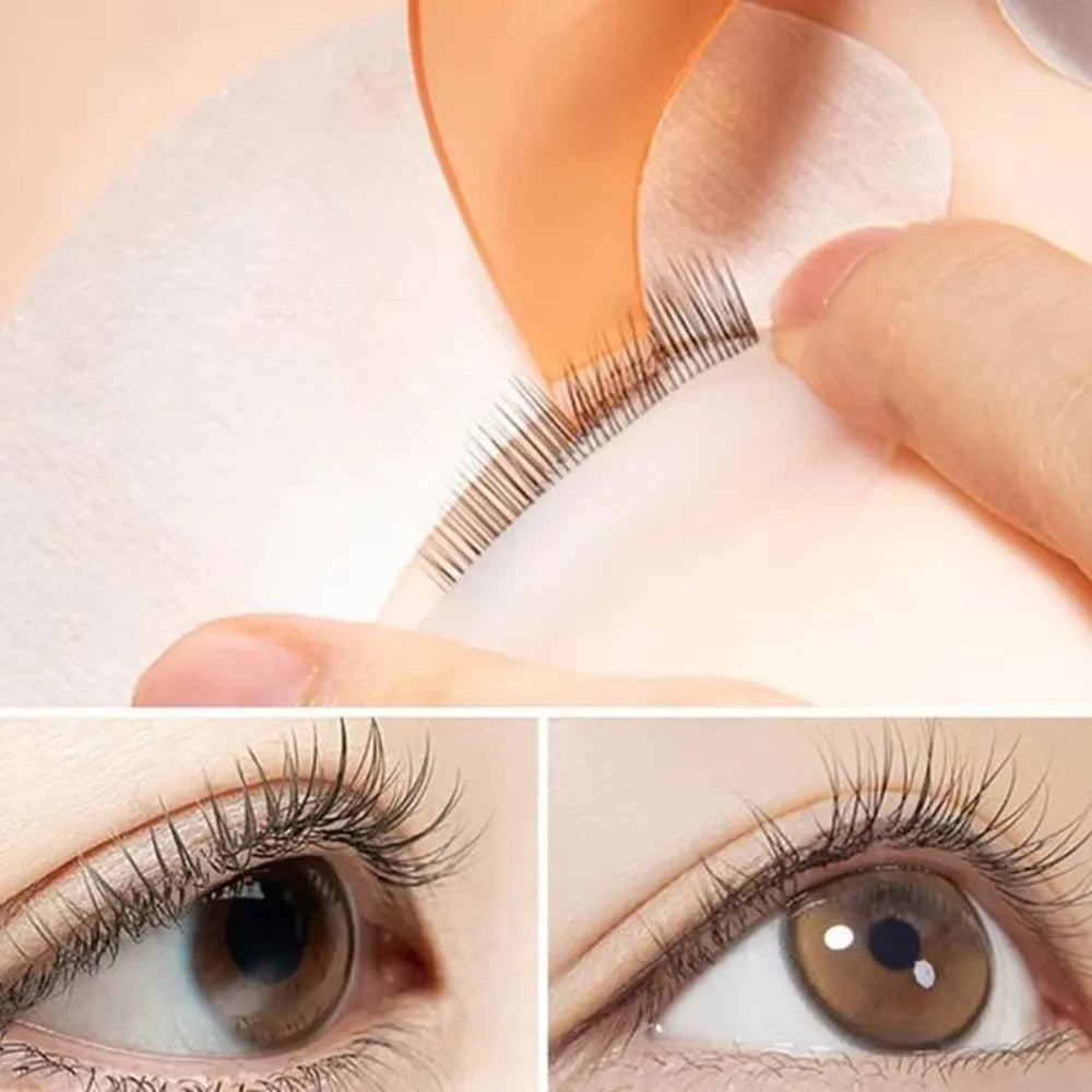 10-Pack S-Shape Eyelash Brushes – Lash Extension Comb Tool