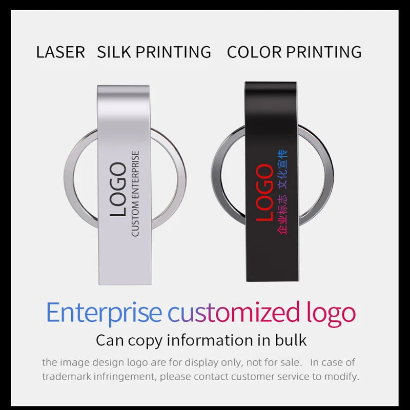Zsuit 10-Pack Metal USB Flash Drives 3.0 | Custom Logo | 16–128GB