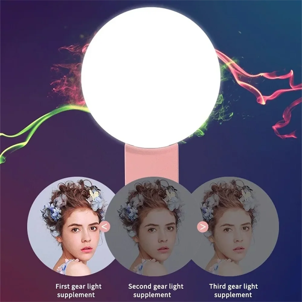 Mini LED Selfie Fill Light – 9 LEDs, 3 Brightness, Universal Clip LED Selfie Fill Light PRIMED