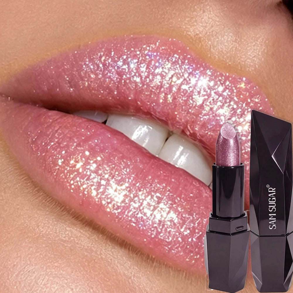 Art Value Diamond Shimmer Metallic Lipstick | Waterproof Gloss Metallic Lipstick PRIMED 06