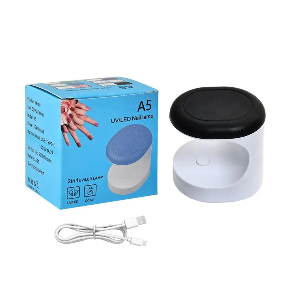 Mini UV LED Nail Lamp – Portable USB Gel Polish Dryer
