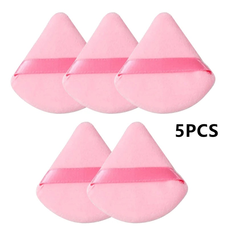 Triangle Makeup Sponge Puff – Crystal Velvet Foundation Blender
