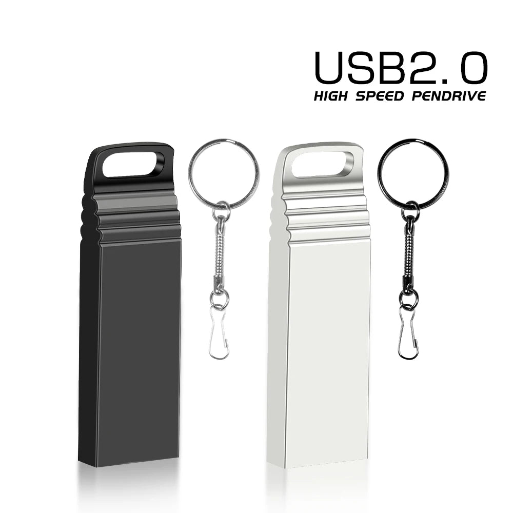 JASTER Mini Metal USB Flash Drive 128GB | Custom Logo Pen Drive USB Flash Drive PRIMED