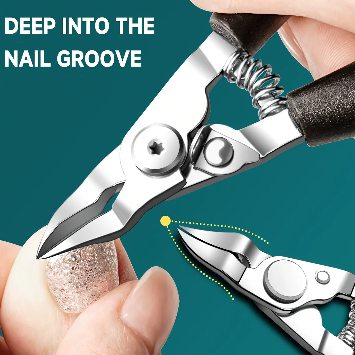 Thick Toenail Clipper Kit – Stainless Steel Precision Trimmer