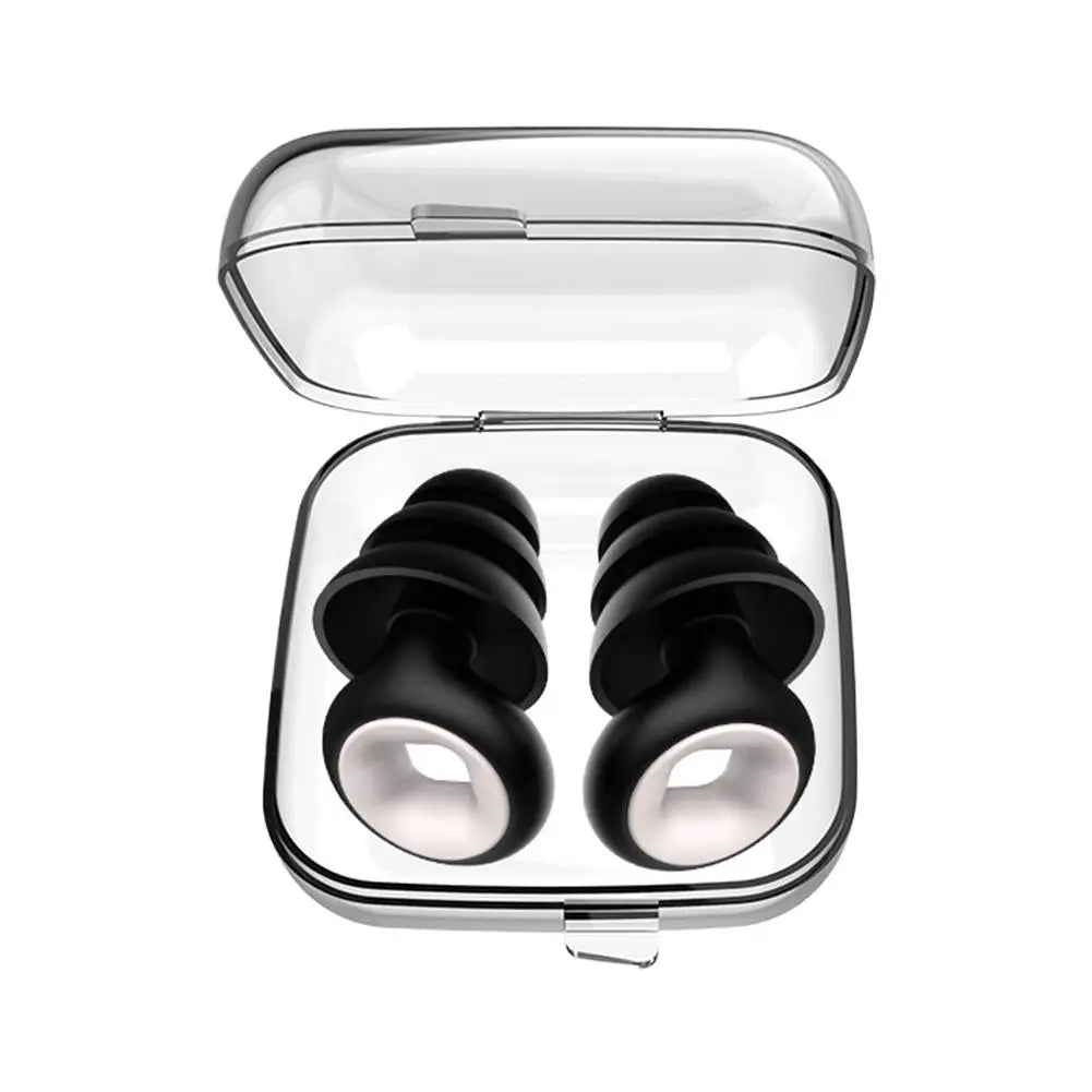 Silicone Noise Reduction Earplugs – Motorcycle & Sleep Use