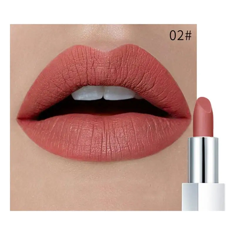 Pudaier Waterproof Matte Lipstick – Vitamin E, 17 Shades