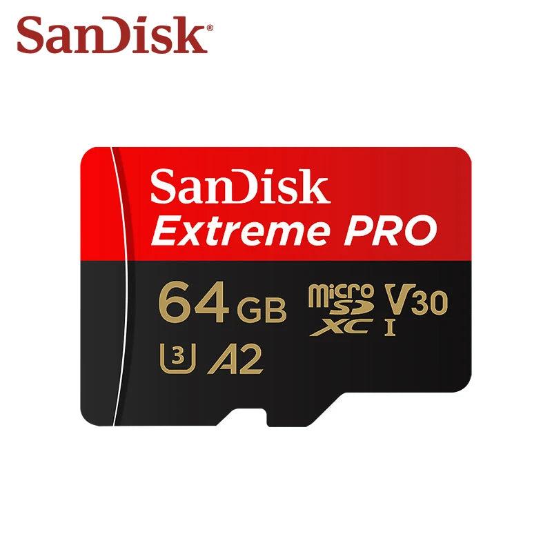 SanDisk Extreme Pro Micro SD Card 32GB–512GB U3 A2 V30 Micro SD Card PRIMED