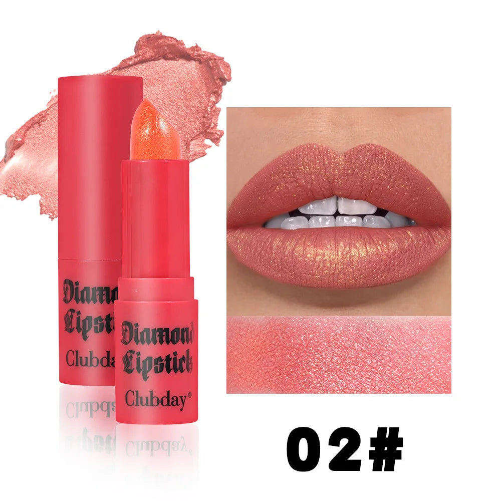 MISS ROSE Diamond Lip Gloss – Glass Shine, Neutral Pink Shades Lip Gloss PRIMED C301-002-02