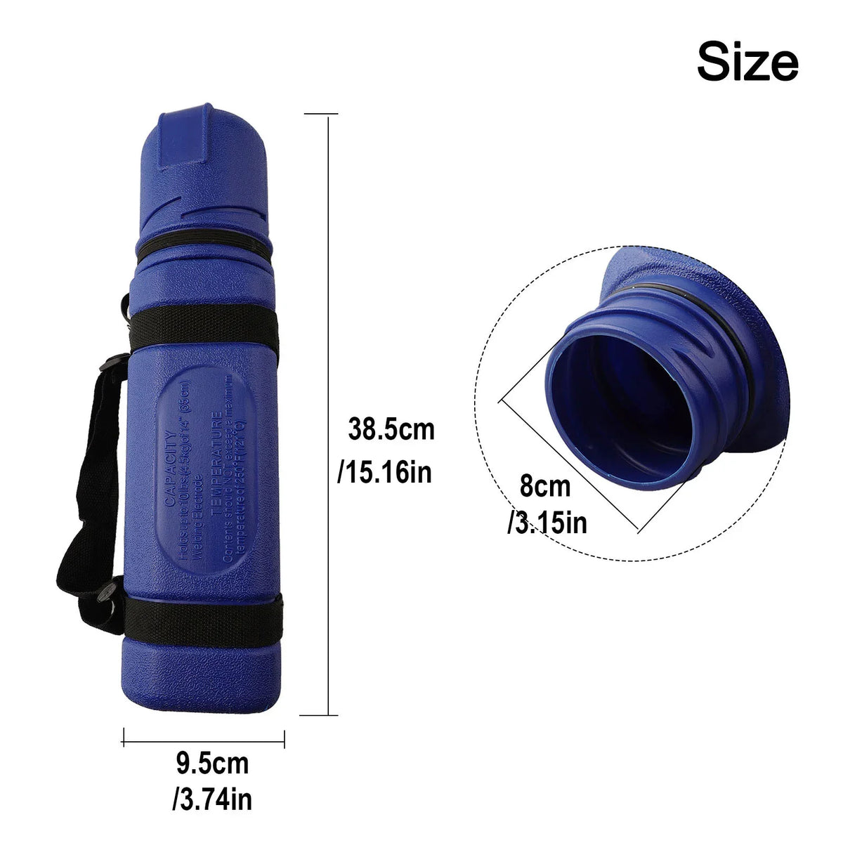Welding Rod Storage Tube | Moisture-Proof MMA Electrode Case