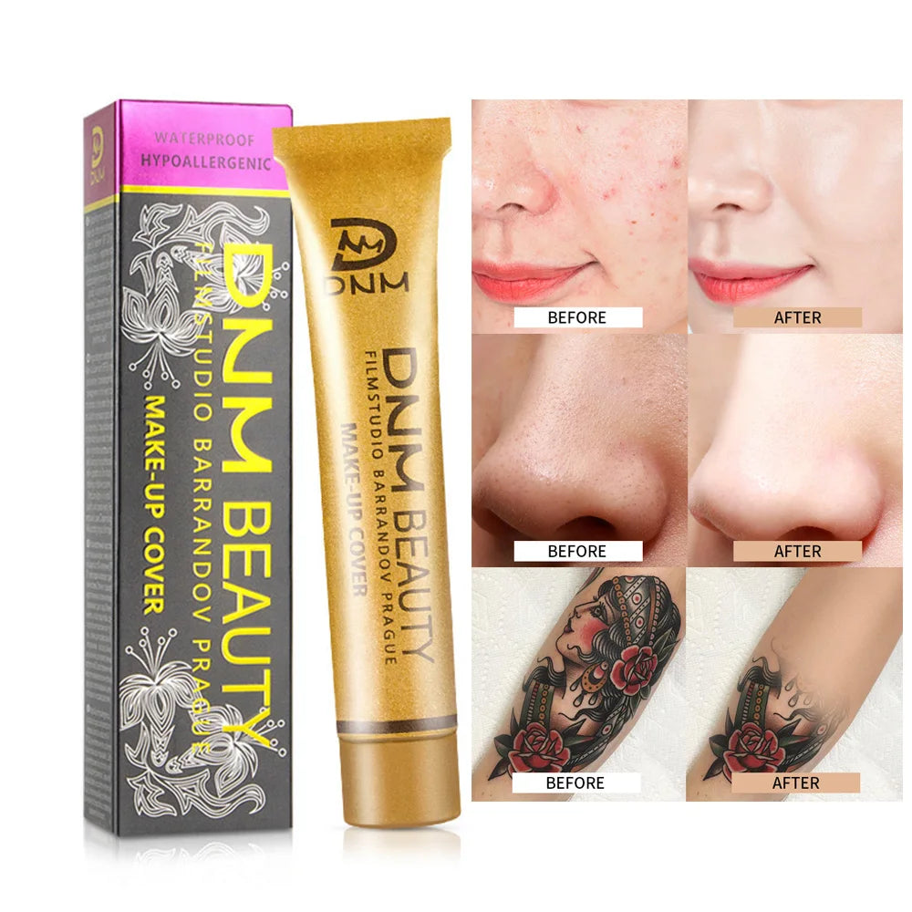 DNM Full Coverage Waterproof Concealer Cream – All Skin Types