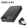 TISHRIC 3.5" External HDD Enclosure SATA to USB 3.0 Type-C HDD Enclosure PRIMED USB3.0 EU plug China Mainland