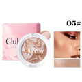 Pearly Marble Baked Blush & Highlighter – High Pigment Baked Blush Palette PRIMED 05
