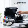 LC424 Compatible Ink Cartridge for Brother DCP-J1200DW Compatible Ink Cartridge PRIMED Default Title