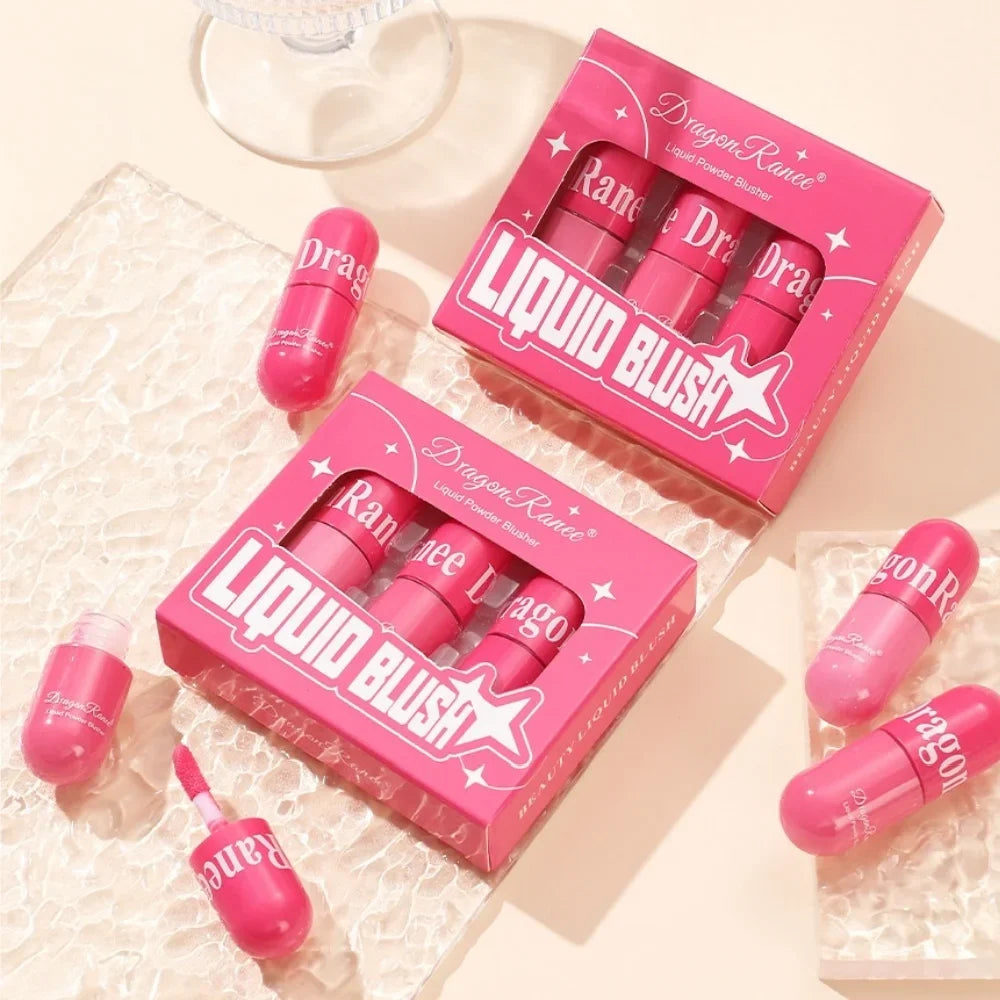 Dragon Ranee Liquid Blush Set – Waterproof, Long-Lasting Liquid Blush Set PRIMED