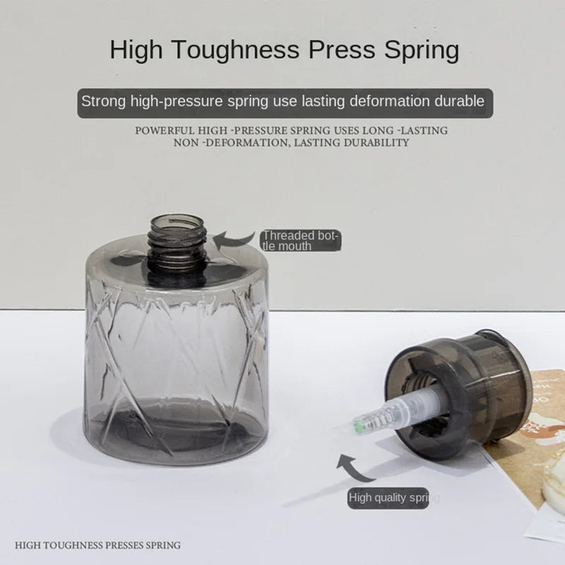 Refillable Lockable Nail Polish Remover Pump Dispenser Bottle