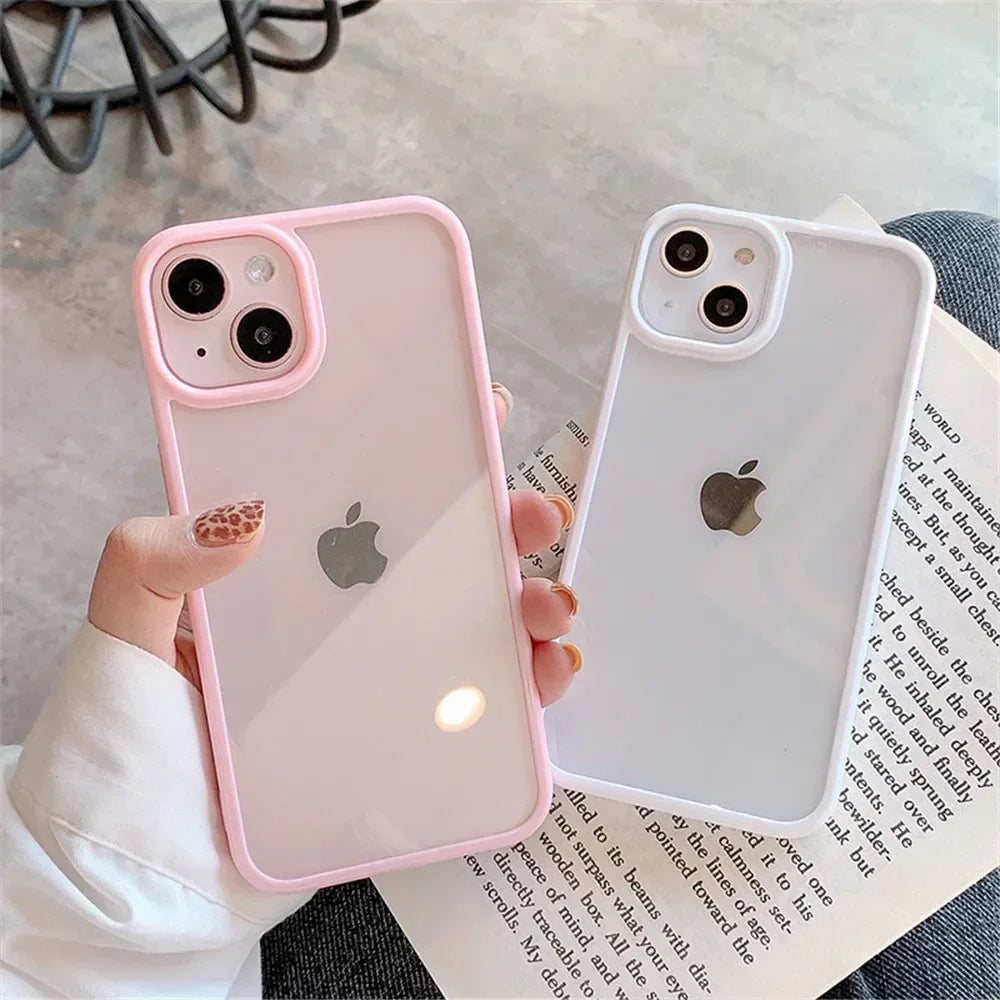 Clear iPhone Case Drop Protection – iPhone 7 to 15 Pro Max Phone Protective Case PRIMED