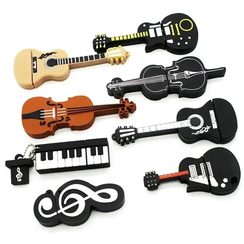 Guitar USB Flash Drive 4GB–128GB | Novelty Memory Stick USB Flash Drive PRIMED