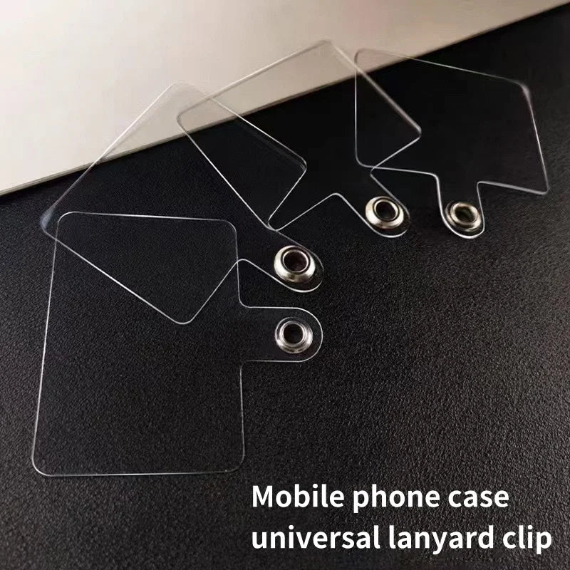 Universal Phone Lanyard Tether Clip & Card Gasket – 1–30 Pcs Phone Lanyard Clip PRIMED