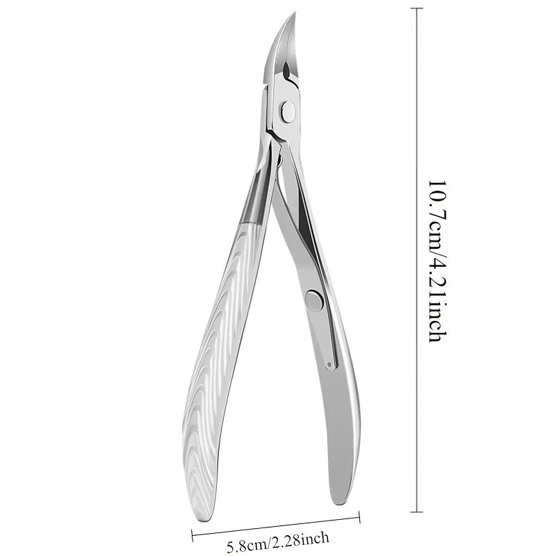 Stainless Steel Nail Clipper Manicure & Pedicure Kit | PRIMED Nail Care Kit PRIMED