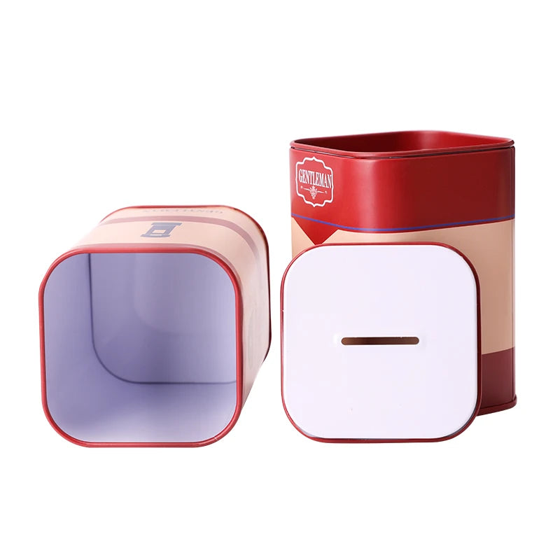 Retro Razor Blade Disposal Container | Barber Blade Bank Box Blade Disposal Container PRIMED