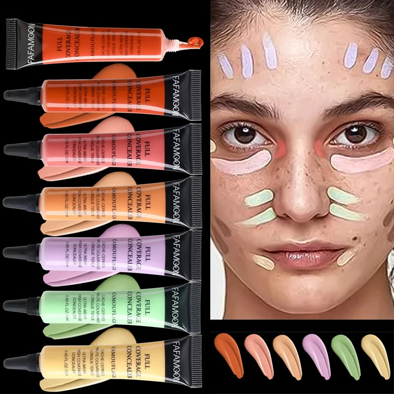 Fafamoon Waterproof Full Coverage Liquid Concealer Matte