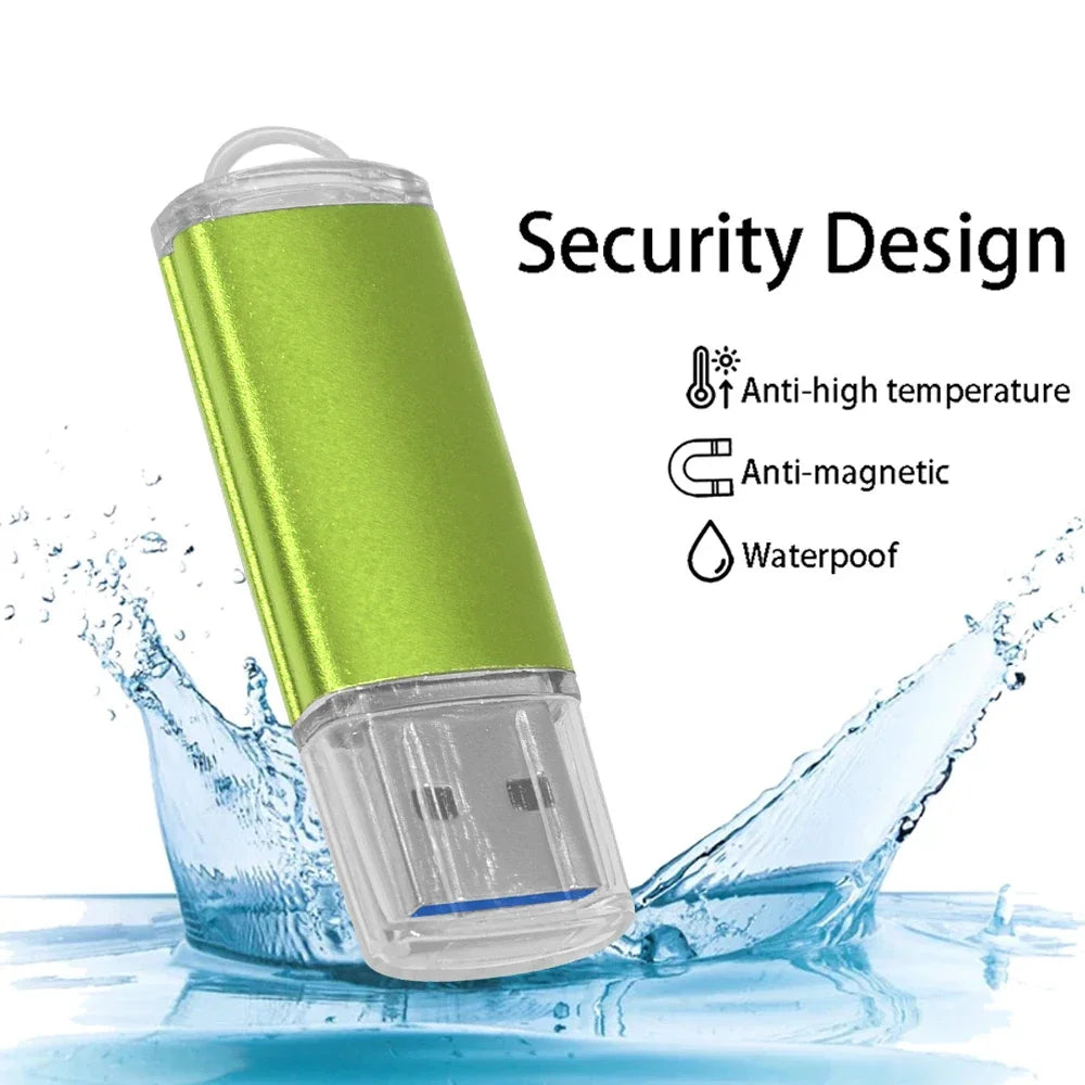 JASTER Metal USB 3.0 Flash Drive 8GB–128GB Custom Logo USB Flash Drive PRIMED