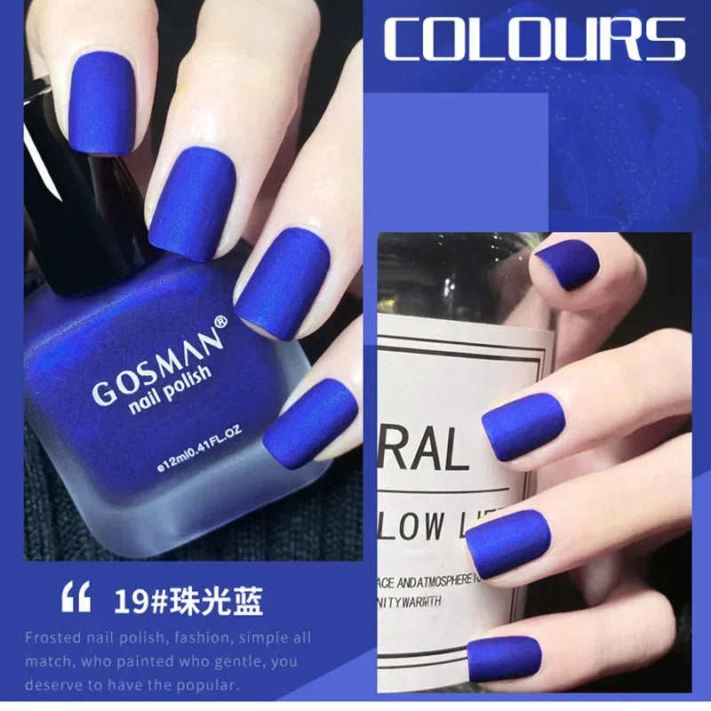 12ml Quick-Dry Water-Based Nail Polish – Waterproof & Long-Lasting Nail Polish PRIMED 19
